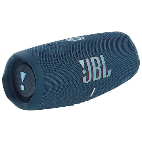JBL Charge 5 Waterproof Bluetooth Wireless Speaker - Blue | Best Buy Canada