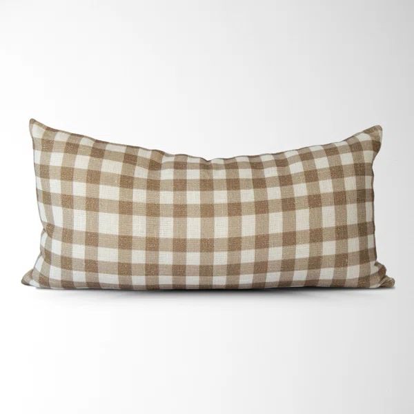 Shenade Gingham Cotton Pillow Cover | Wayfair North America