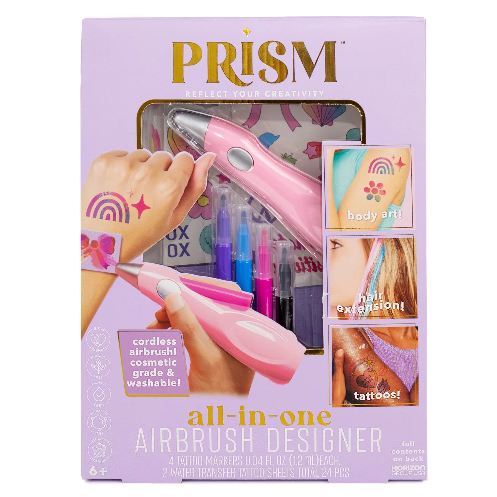 Prism All-in-One Multicolor Airbrush Designer, Boys and Girls, Child, Ages 6+ | Walmart (US)