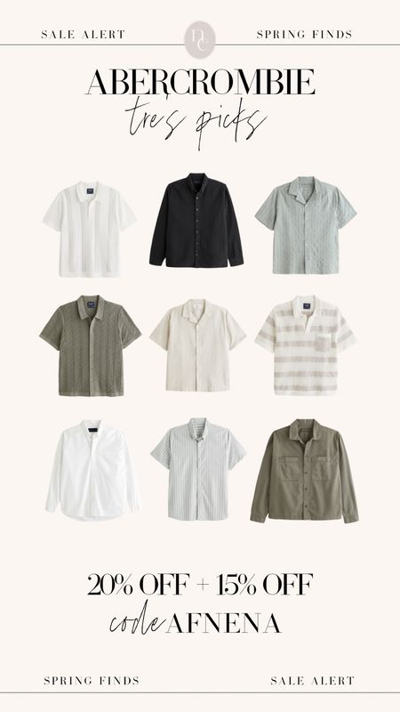 Use code AFNENA to save an extra 15% OFF sitewide! 🤍


Men’s shirt
Abercrombie sale
Abercrombie code 
Casual outfit
Men’s fashion 
Men’s outfit 

#LTKfindsunder100 #LTKmens #LTKstyletip