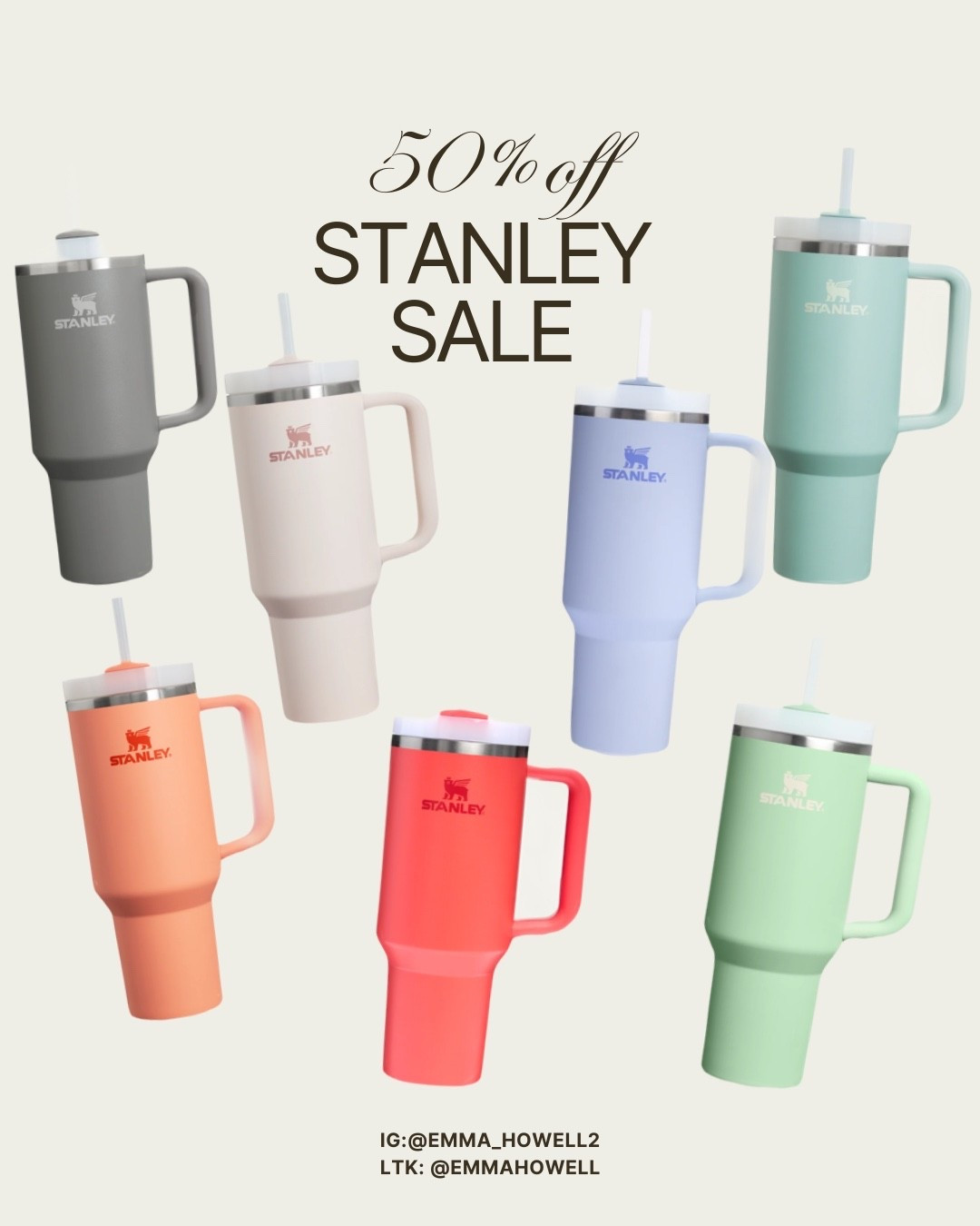 50% off Stanley holiday Sale! Such a good stocking stuffer or Christmas gift!


#LTKHoliday #LTKGiftGuide #LTKCyberWeek