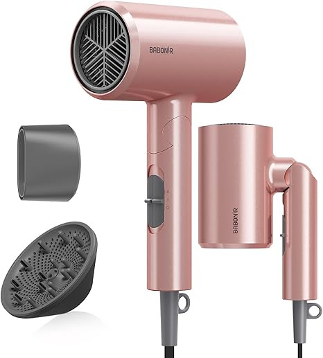 BABONIR Ionic Diffuser Hair Dryer for Curly Hair, 1875W Fast Drying Blow Dryer with Diffuser and ... | Amazon (US)
