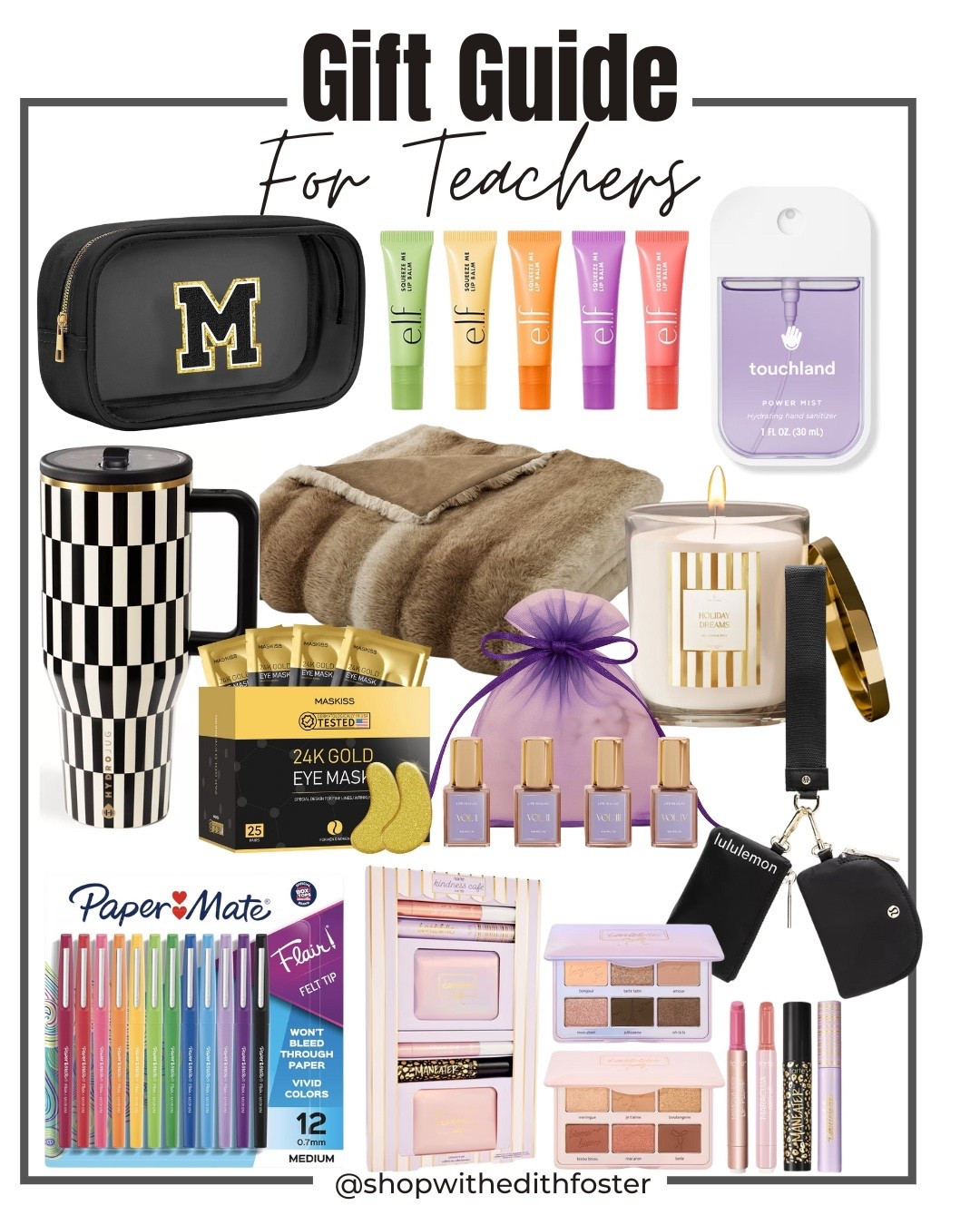 Gift Guide For Teachers
#hydrojug
#tarte
#lululemon
#lifeinlilac
#giftsforteachers
#giftsforcoworkers
#giftsforaunts
#giftsforsisters

#LTKGiftGuide #LTKCyberWeek #LTKHoliday
