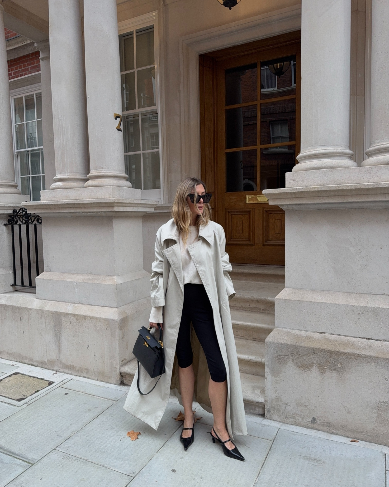 Khaite trench 
Wardrobe nyc 
Toteme 

#LTKworkwear #LTKautumn #LTKstyletip