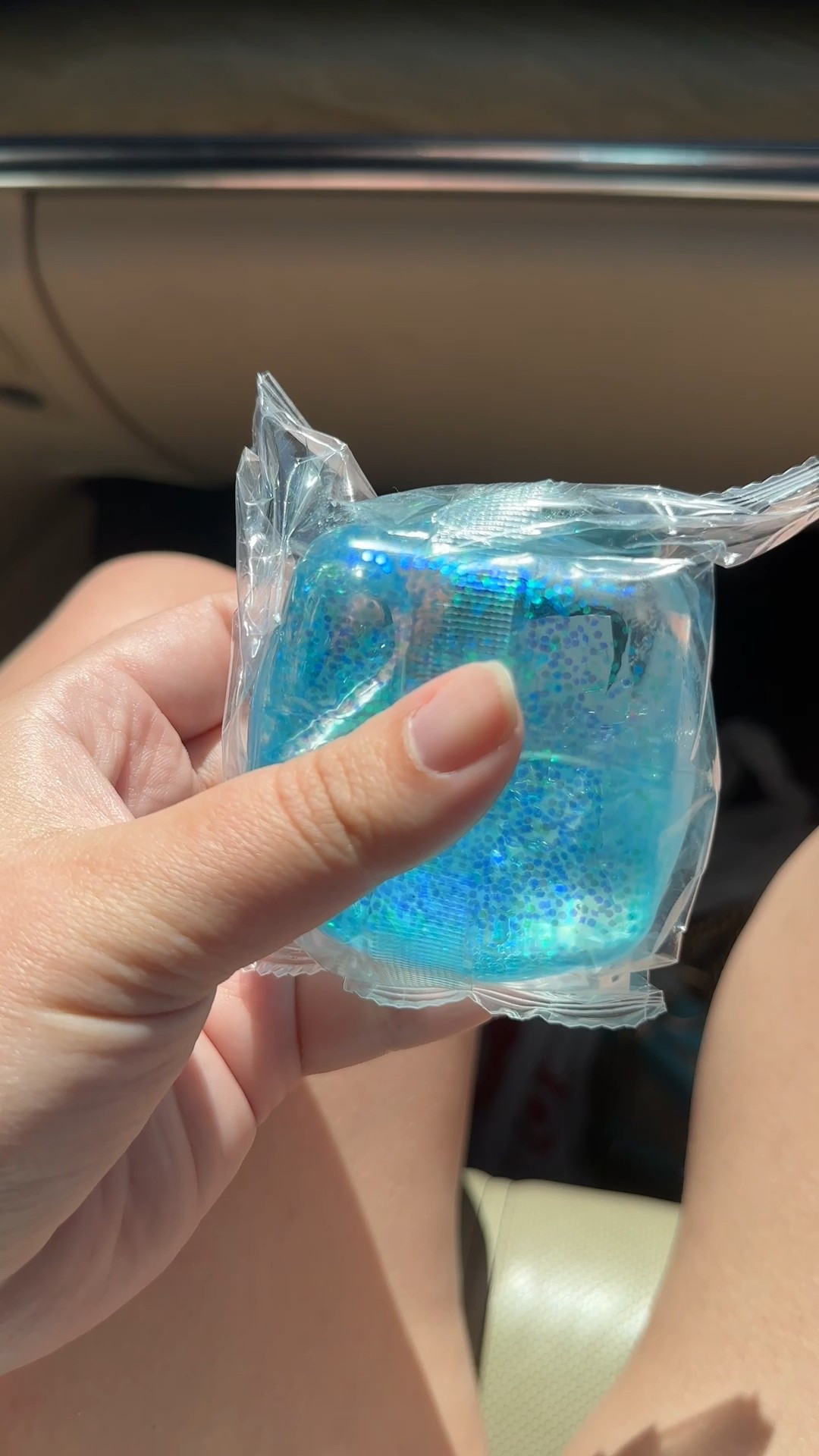 Did grown women just buy a bunch of glitter taba squishy toys? Yes, yes we did.
