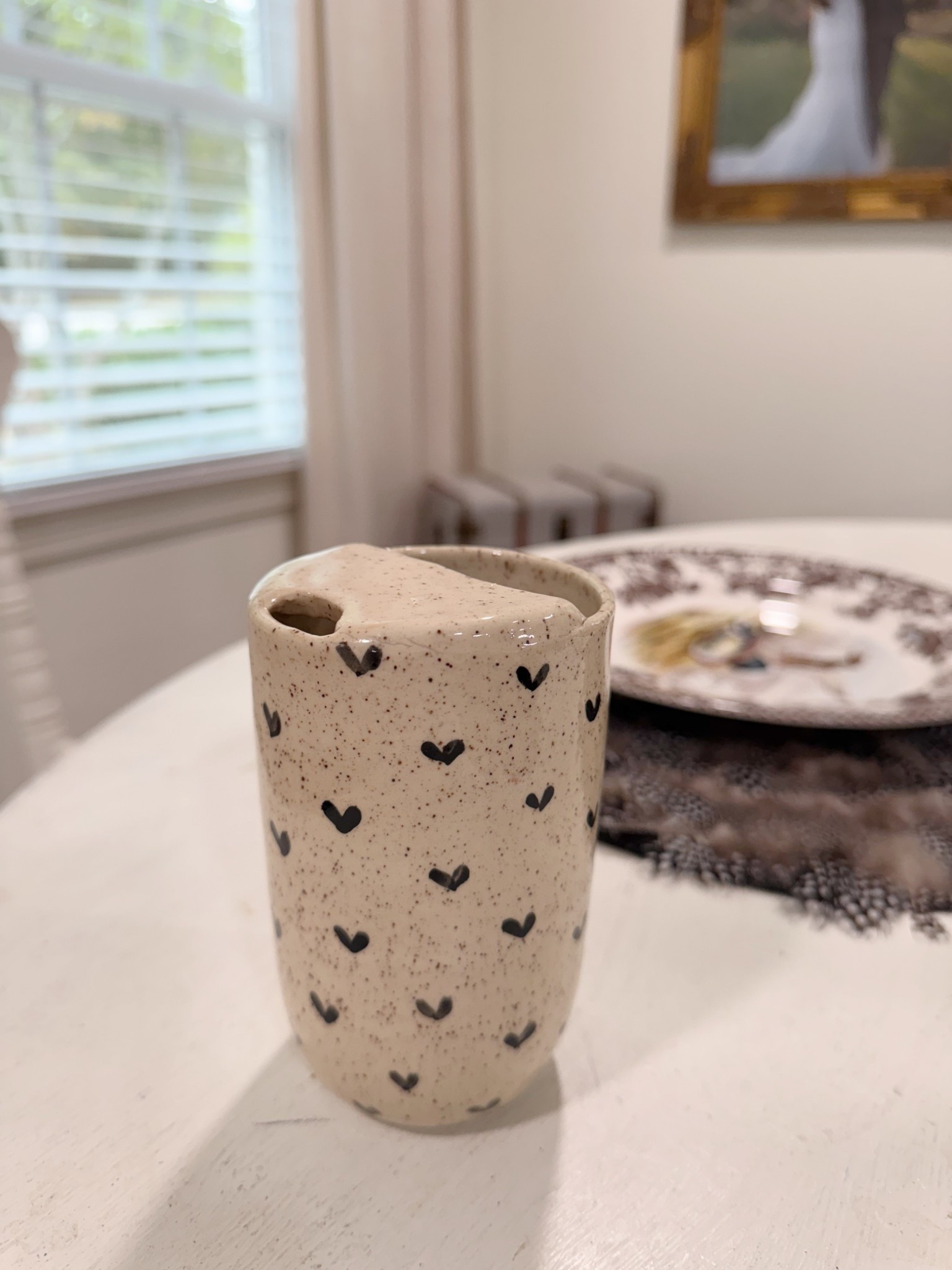 This mug everyone loved sold out so I liked some similar ones with hearts and also some other cute ones with different designs — all from Etsy!