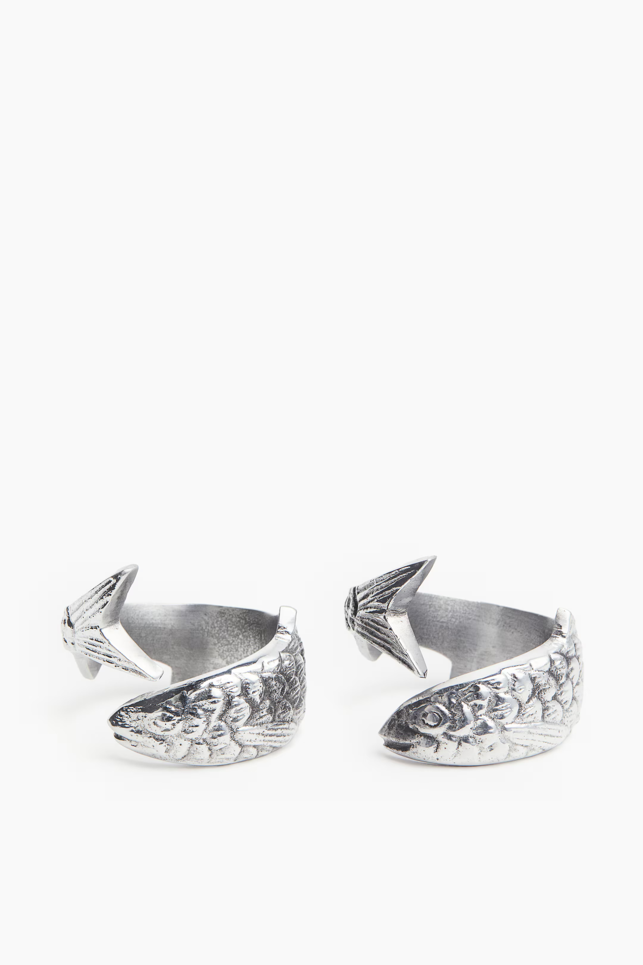 2-Pack Fish-Shaped Napkin Rings | H&M (US + CA)