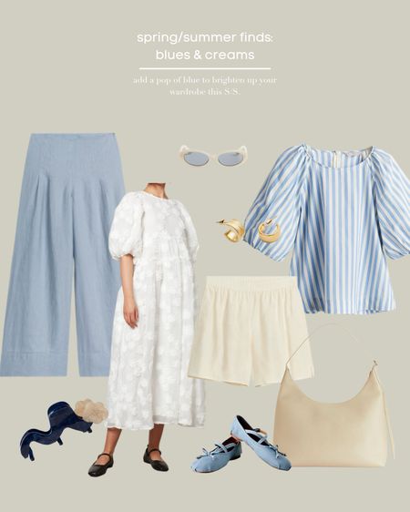 Spring & Summer Style Inspo & Finds ☁️💫

Baby Blue, Blue, Dusty Blue, Blue & White Stripe, Stripes, H&M, Arket, Linen, Linen Trousers, Sister Jane, White Summer Dress, Smock Dress, Claw Clip, Ballet Flats, Mary Jane’s, Flat Shoes.

#LTKSeasonal #LTKfindsunder100 #LTKfindsunder50