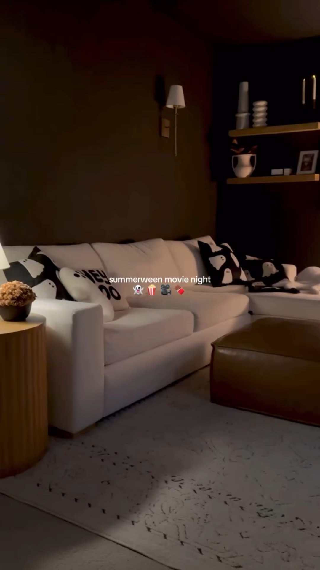 Here’s your sign to have a Wednesday Addams kind of night this summer 🖤

#netflixmovienight #halloweenmovie #halloweendecor #mediaroom #amazonhome

#LTKParties #LTKFamily #LTKHome