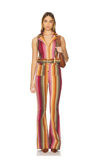 Jacksonville Jumpsuit in Hutch Stripe | Revolve Clothing (Global)