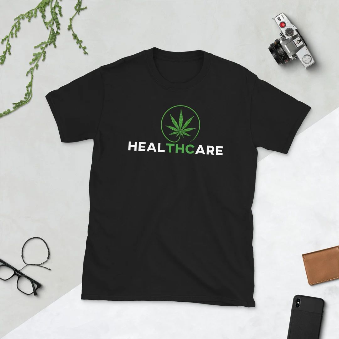THC is Healthcare Unisex Stoner T-shirt  Funny Weed Shirt - Etsy | Etsy (US)