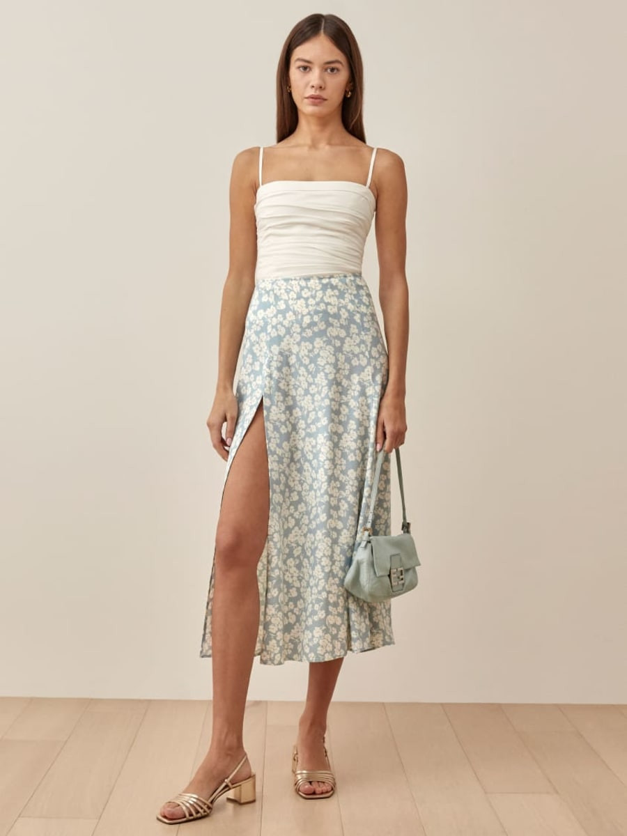 Zoe Skirt | Reformation (Global)