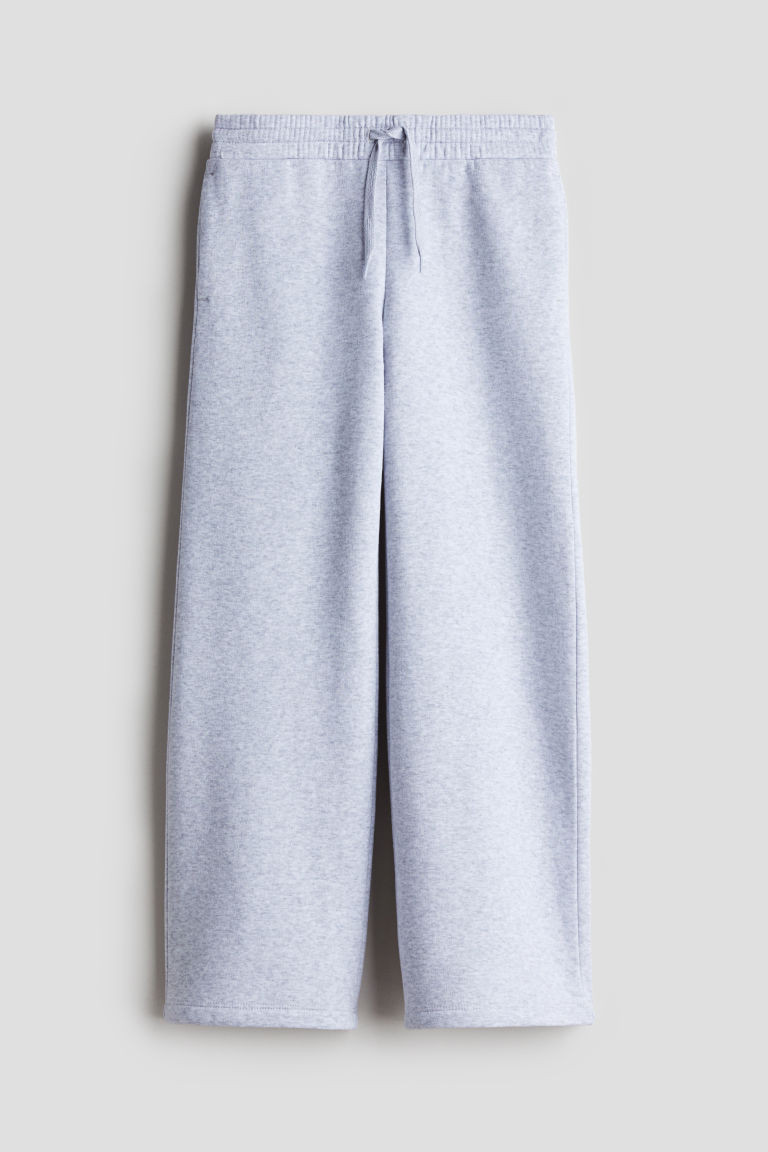 H & M - Wide-Cut Sweatpants - Gray | H&M (US + CA)