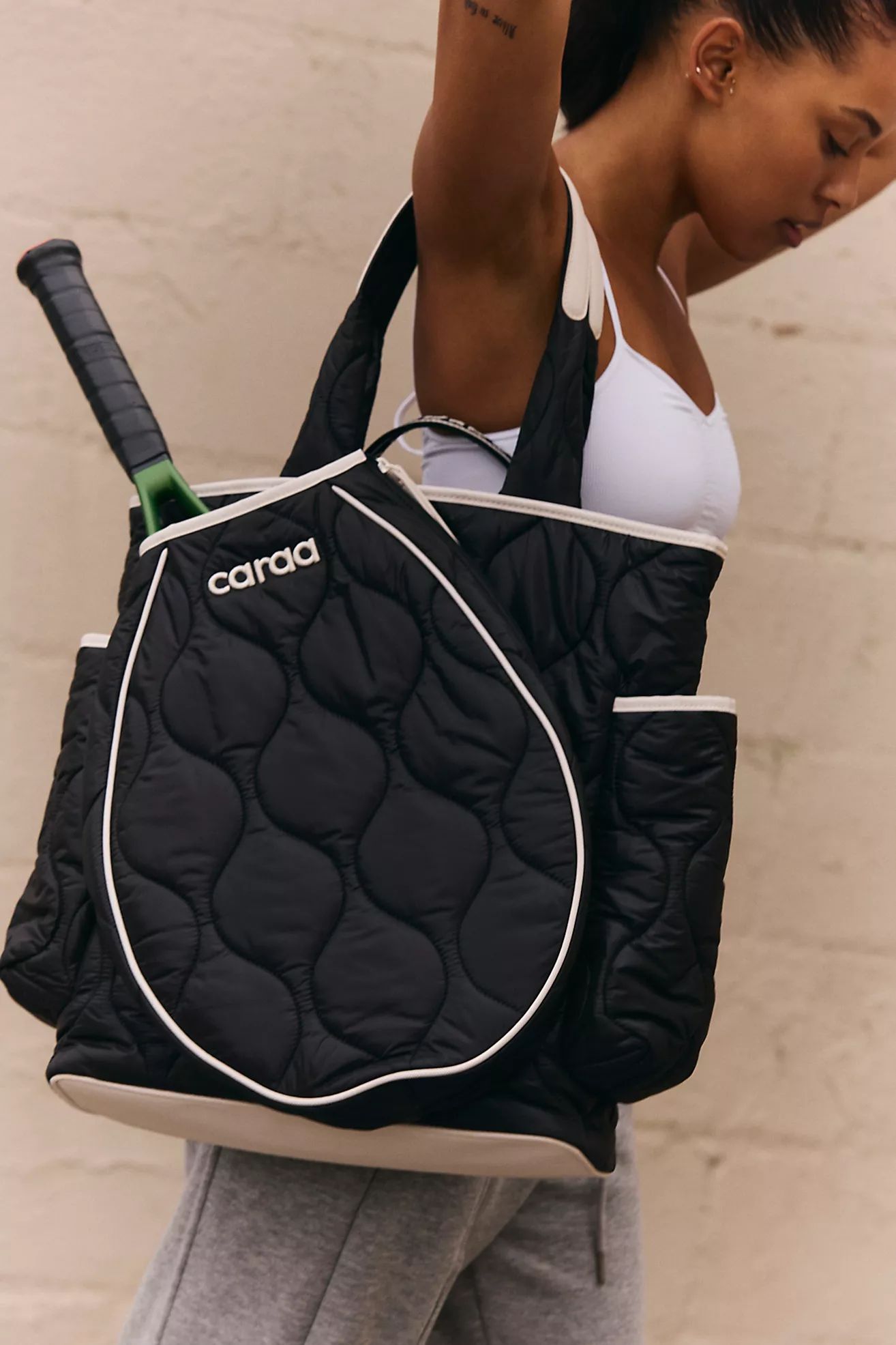 Caraa Quilted Tennis Tote | Free People (Global - UK&FR Excluded)