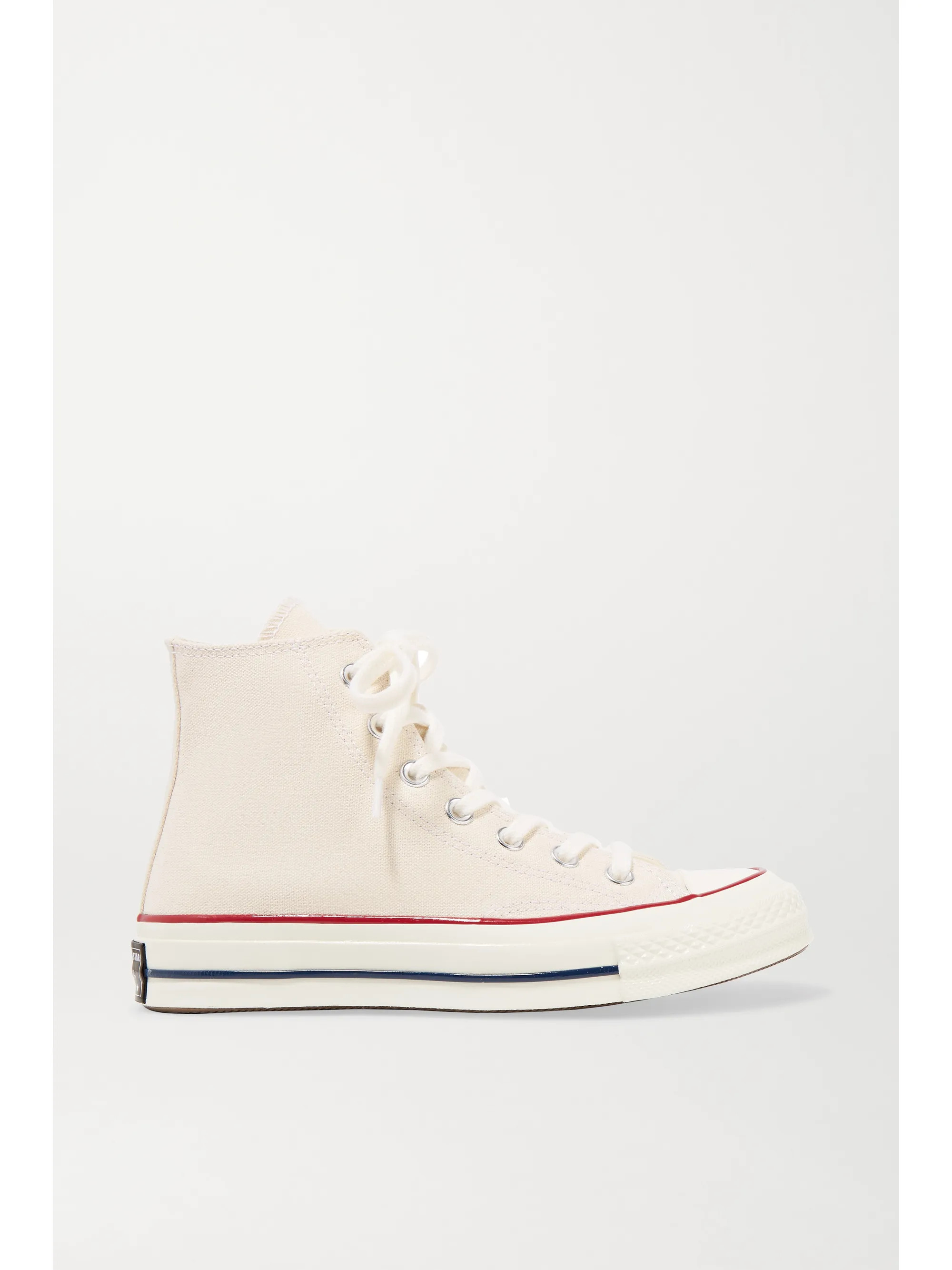 Ecru Chuck Taylor All Star 70 canvas high-top sneakers | Converse | NET-A-PORTER | NET-A-PORTER (UK & EU)
