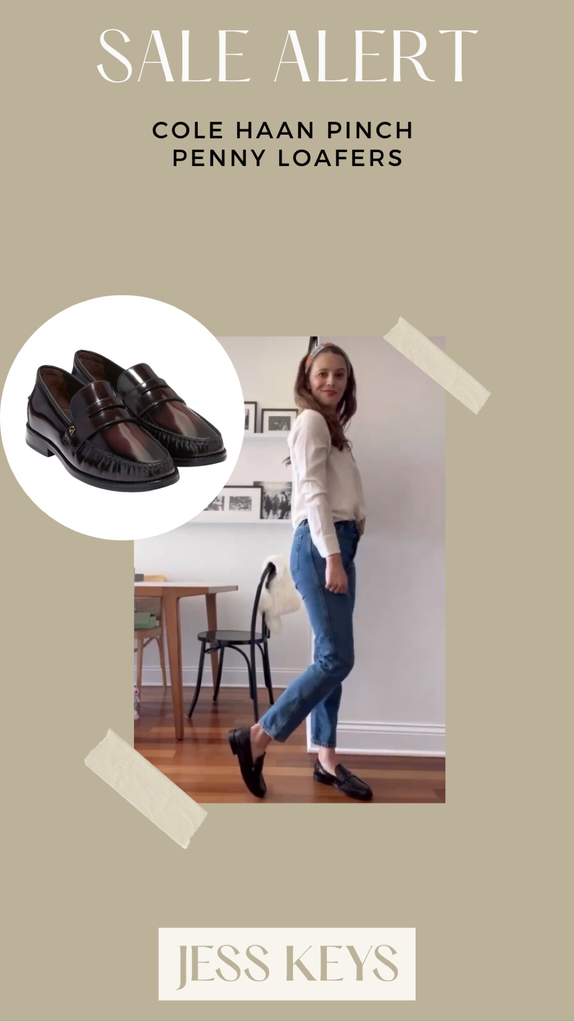 Cole Haan pinch penny loafers on sale! Come in several colors! Such a classic shoe. If I’m between sizes, size down. Otherwise take your true size. Love this burgundy color! 

#LTKshoecrush #LTKsalealert #LTKSeasonal