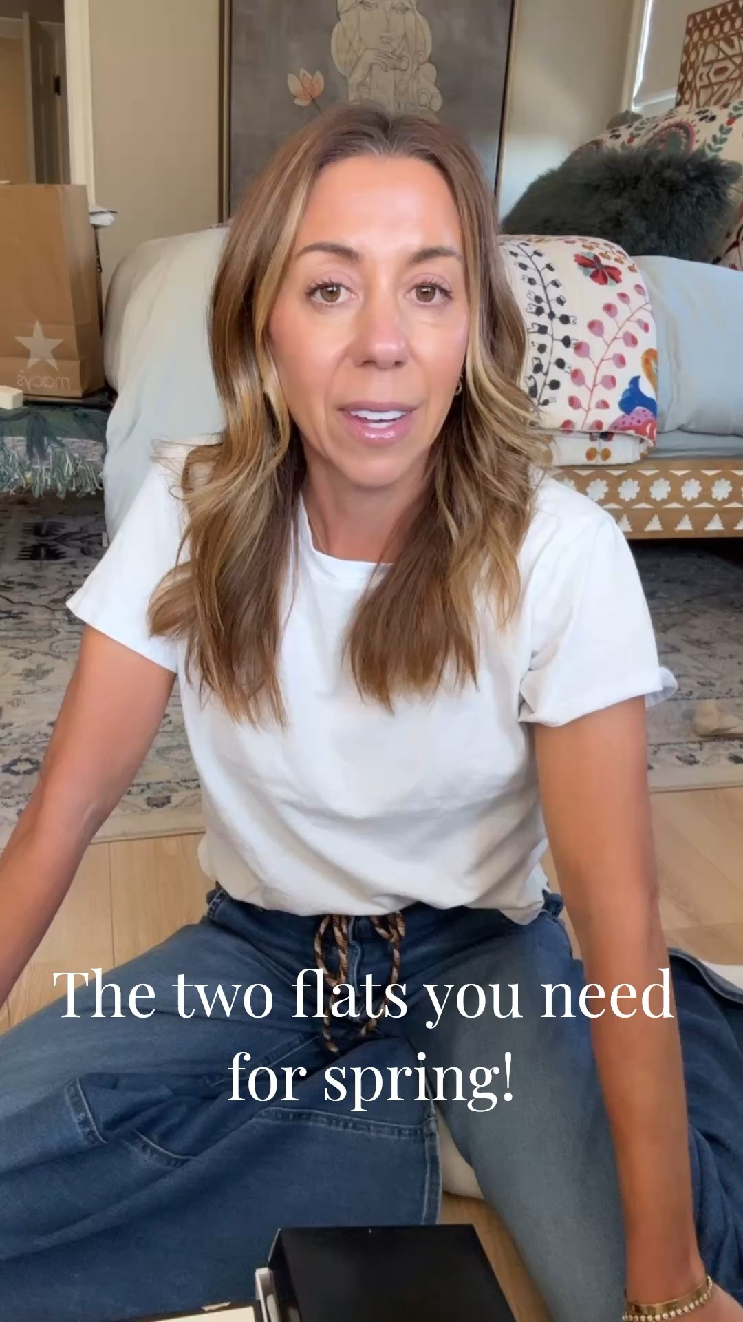 Let’s talk spring ballet flat trends from the Macy’s Great Shoe Sale happening Now - 4/20!  Both of these pairs are so GOOD — like actually wearable, everyday, throw-them-on-and-go good. Up to 40% off, comfy right out of the box,  instantly make a basic outfit feel styled!
Sharing the pairs I’m loving + how I’d wear them — all linked for you on here! @Macys #macyspartner
