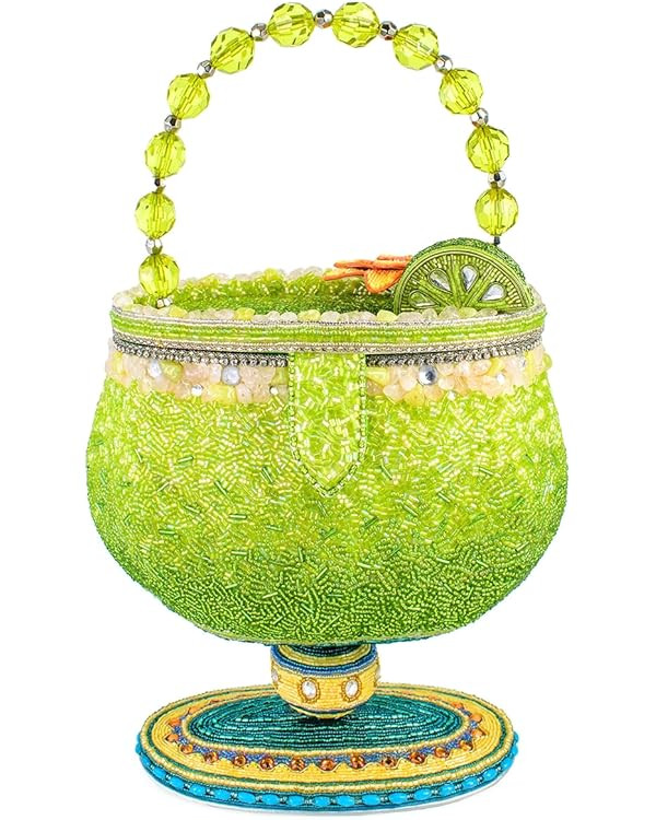 Mary Frances Salty Top Handle Bag, Green | Amazon (US)