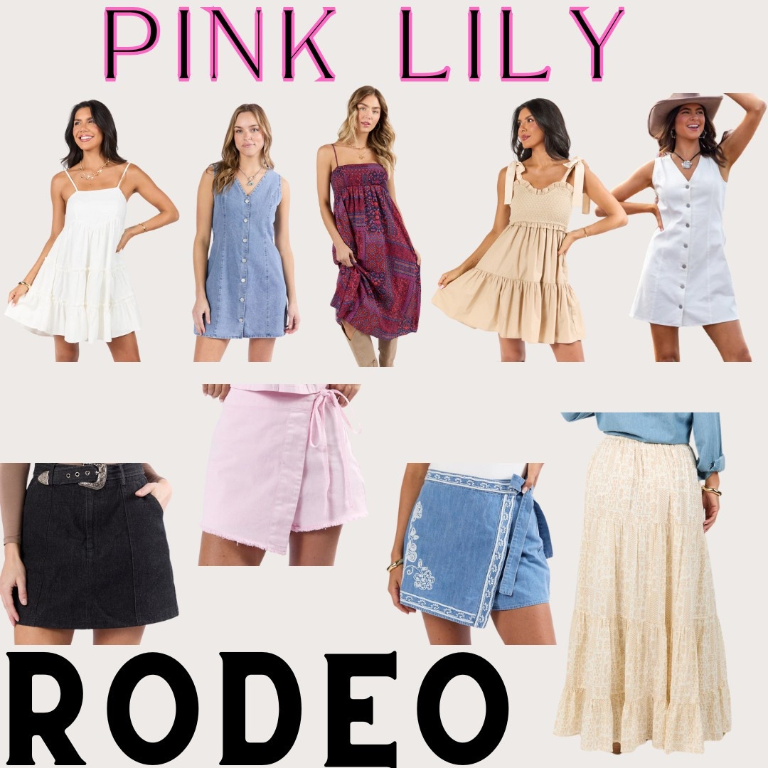 Rodeo. Western wear. Dresses. Skirts. Skorts. 

#LTKFindsUnder100 #LTKStyleTip #LTKSeasonal