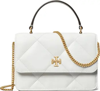 Tory Burch Mini Kira Diamond Quilted Leather Top Handle Bag | Nordstrom | Nordstrom