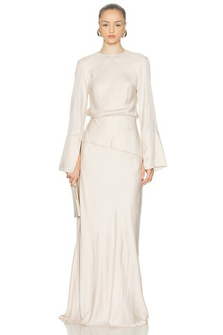 Violet Long Dress | FWRD 