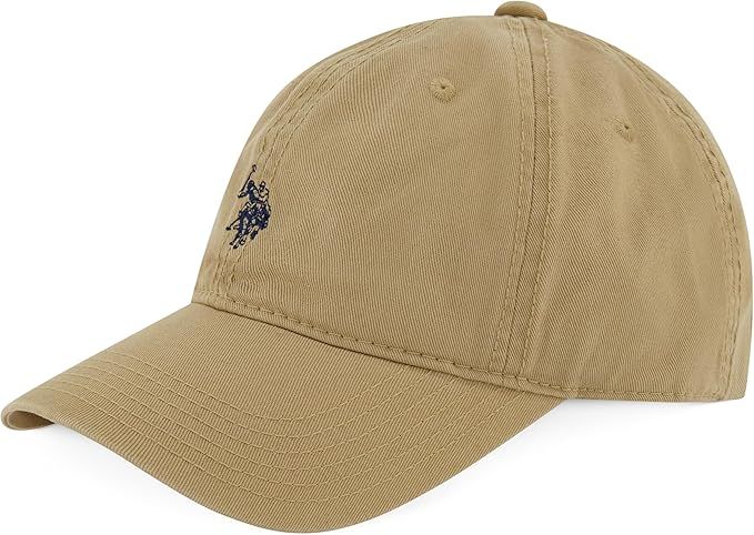 U.S. Polo Assn. Small Polo Pony Logo Baseball Hat, 100% Cotton, Adjustable Cap | Amazon (US)