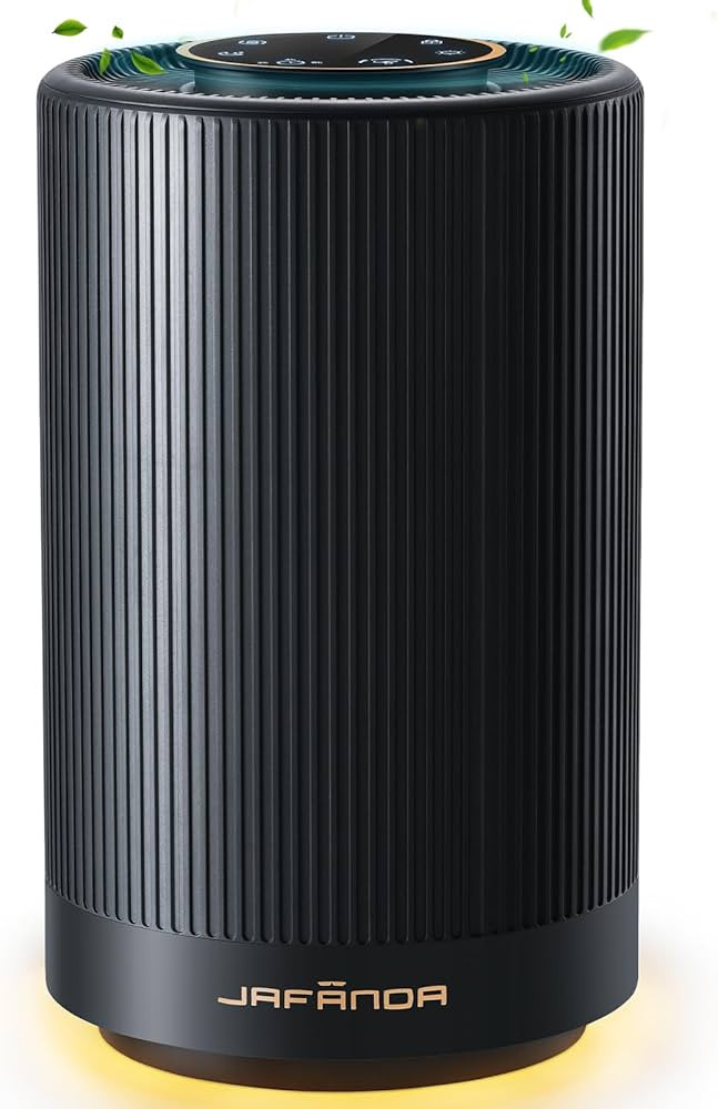 Jafanda Air Purifiers for Home bedroom,H13 True HEPA Coverage 450 sqft,22 dB Portable Air cleaner... | Amazon (US)
