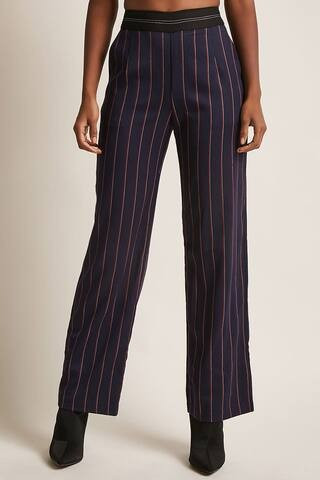 Striped Wide-Leg Pants | Forever 21 (US)
