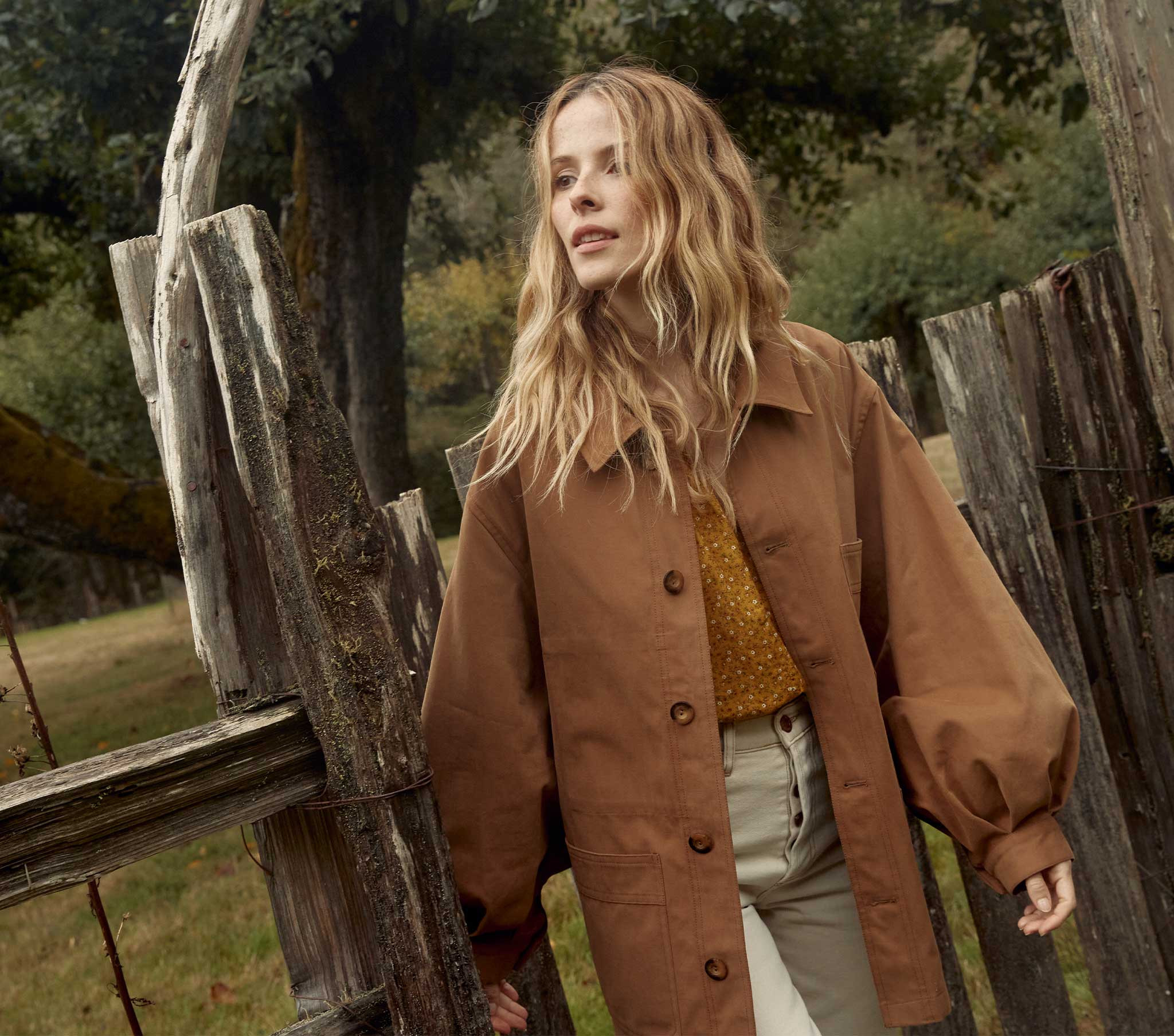 CARMEL JACKET - BARK | DÔEN | DOEN