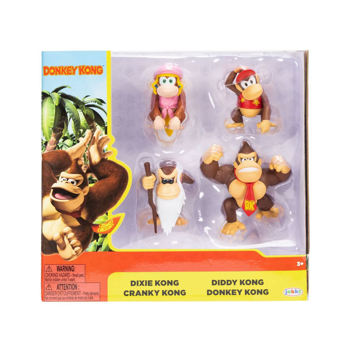 Nintendo Donkey Kong 2.5'' Action Figure - 4pk | Target