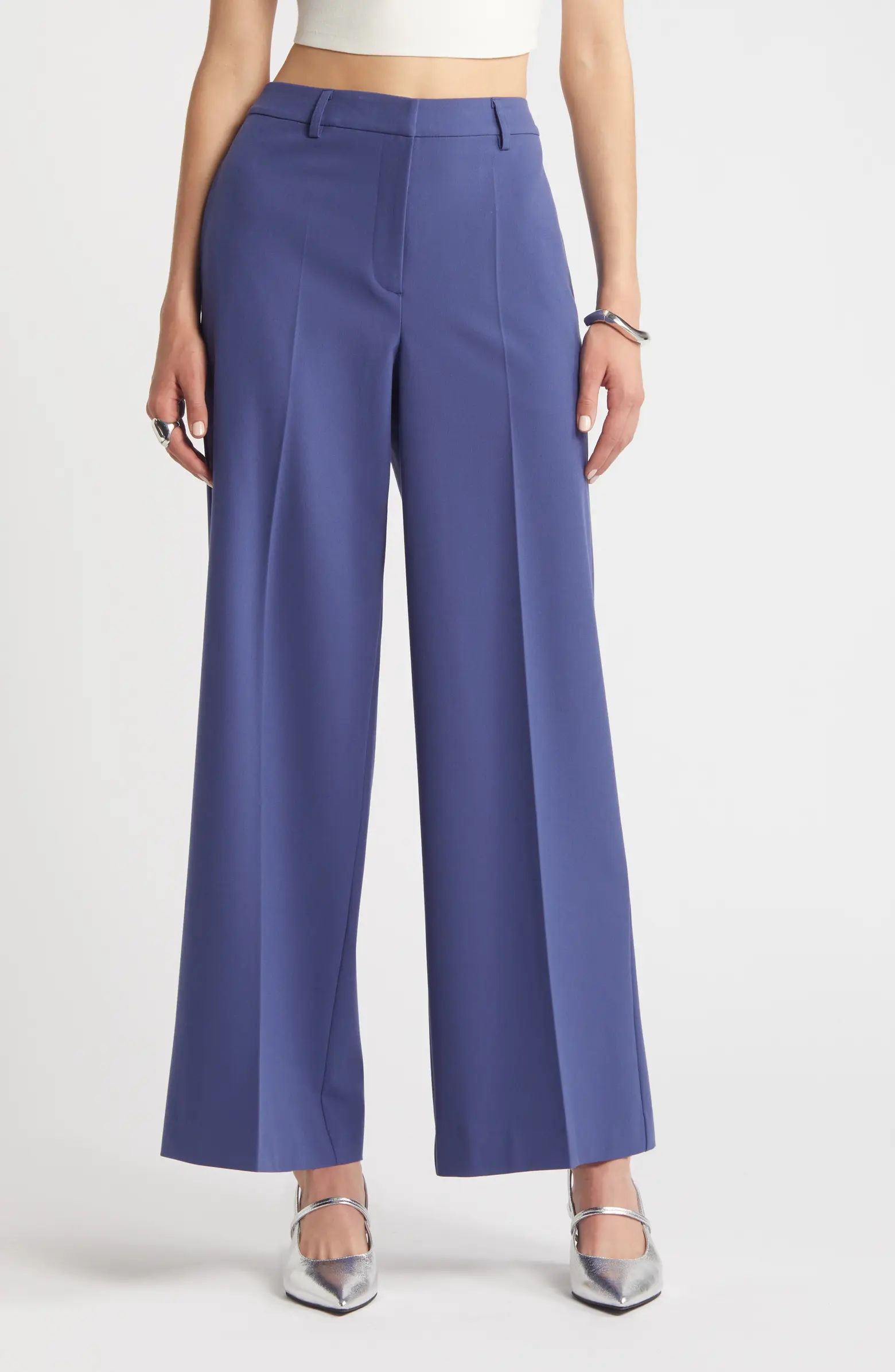 Open Edit Wide Leg Pants | Nordstrom | Nordstrom