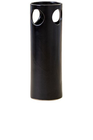 SIN Cenote Vase in Black | FWRD 