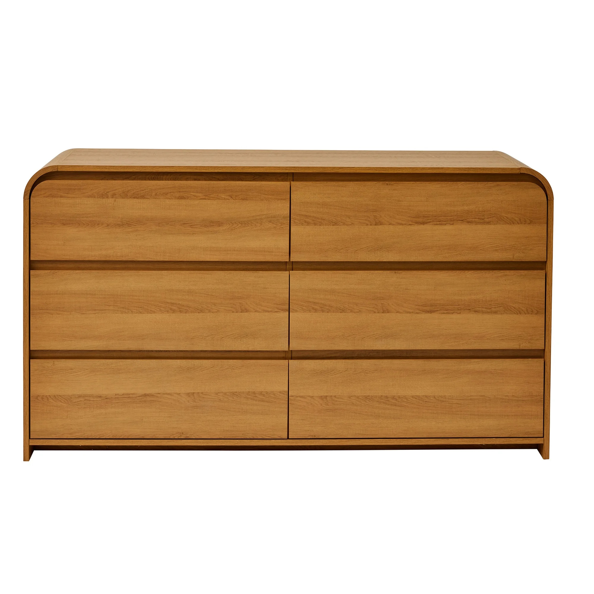 Better Homes & Gardens Juliet 6 Drawer Dresser, Light Honey Finish | Walmart (US)