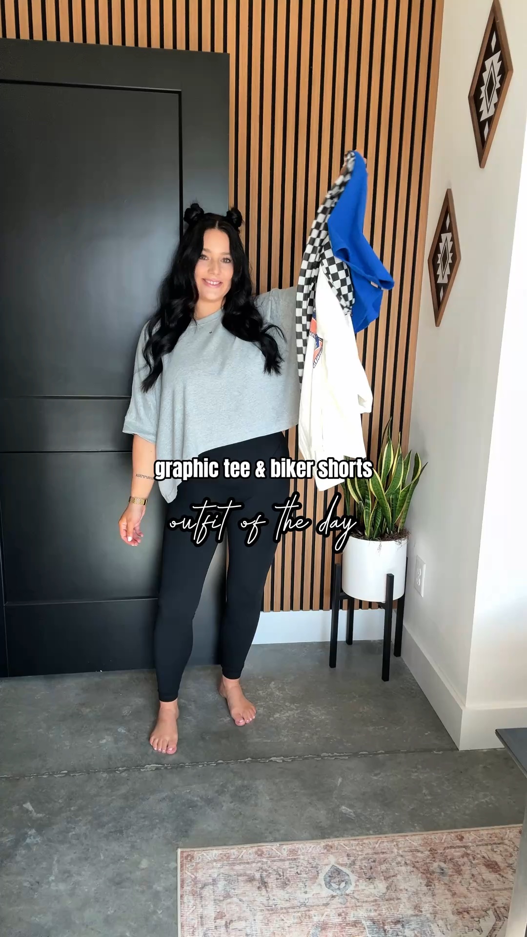 Easy Bump Friendly Spring Outfit 💙

Graphic Tee - OS
Checkered Top - small
Bralette - medium
Biker Shorts - small

Almost 37 weeks pregnant and this is basically my daily uniform! I love a good oversized graphic tee, and the fit of this one is amazing! Material is also so soft & flowy 👏🏼 Paired it with some blue biker shorts from my favorite amazon brand (they have no front seam!), and finished the look with this black & white mesh top with my checkered vans. 💙

#LTKgrwm #LTKBump #LTKootd
