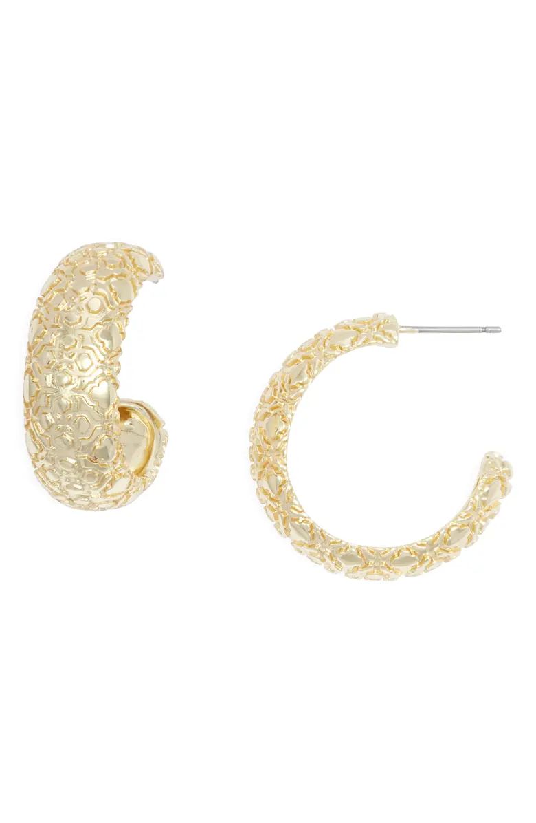 Kendra Scott Harper Small Hoop Earrings | Nordstrom | Nordstrom