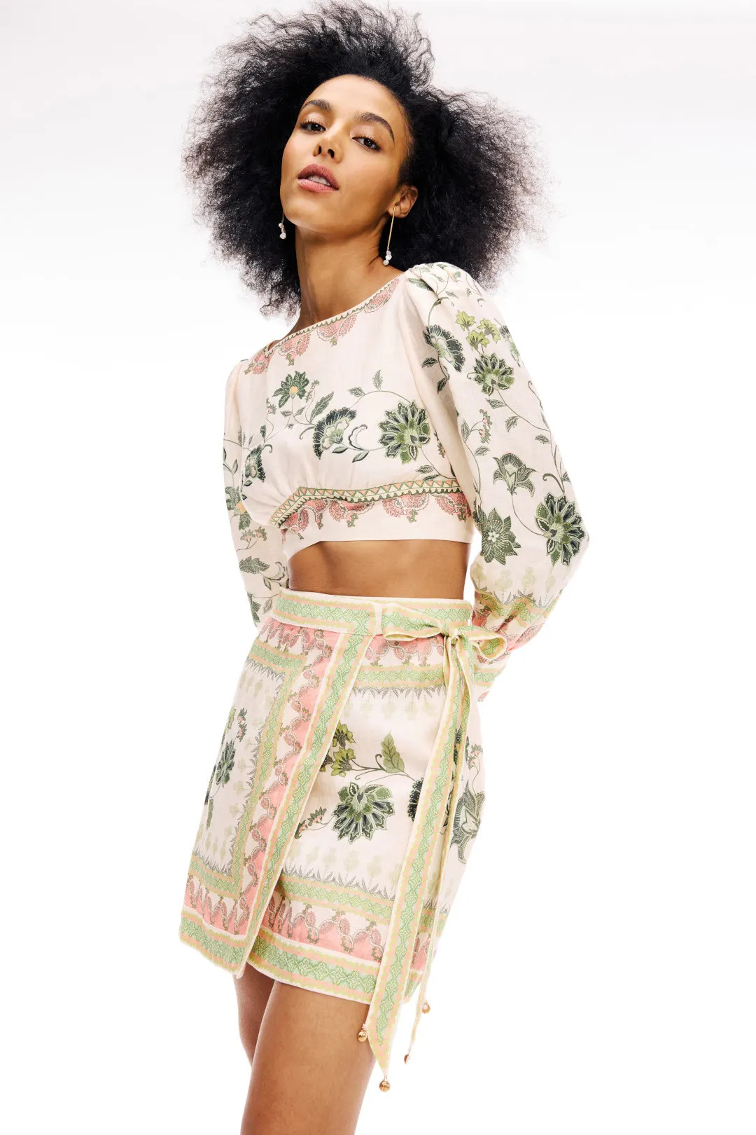 Baja Wrap Mini Skirt | Rent the Runway