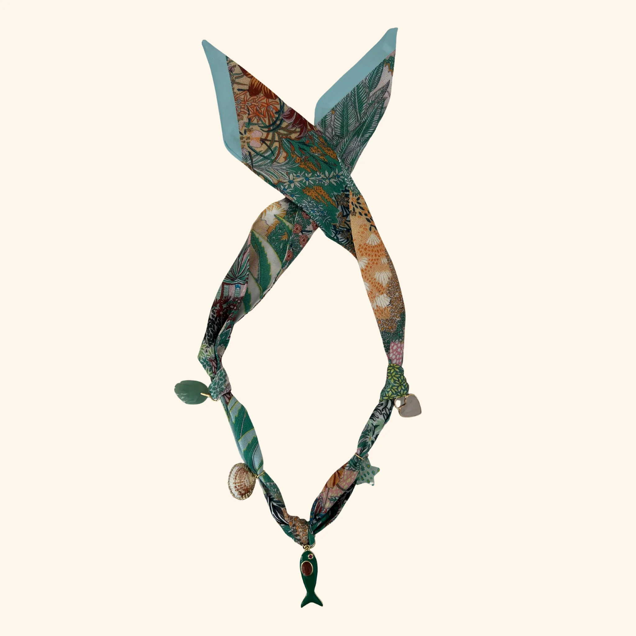 Heart of the Tide Scarf Necklace | MCHARMS