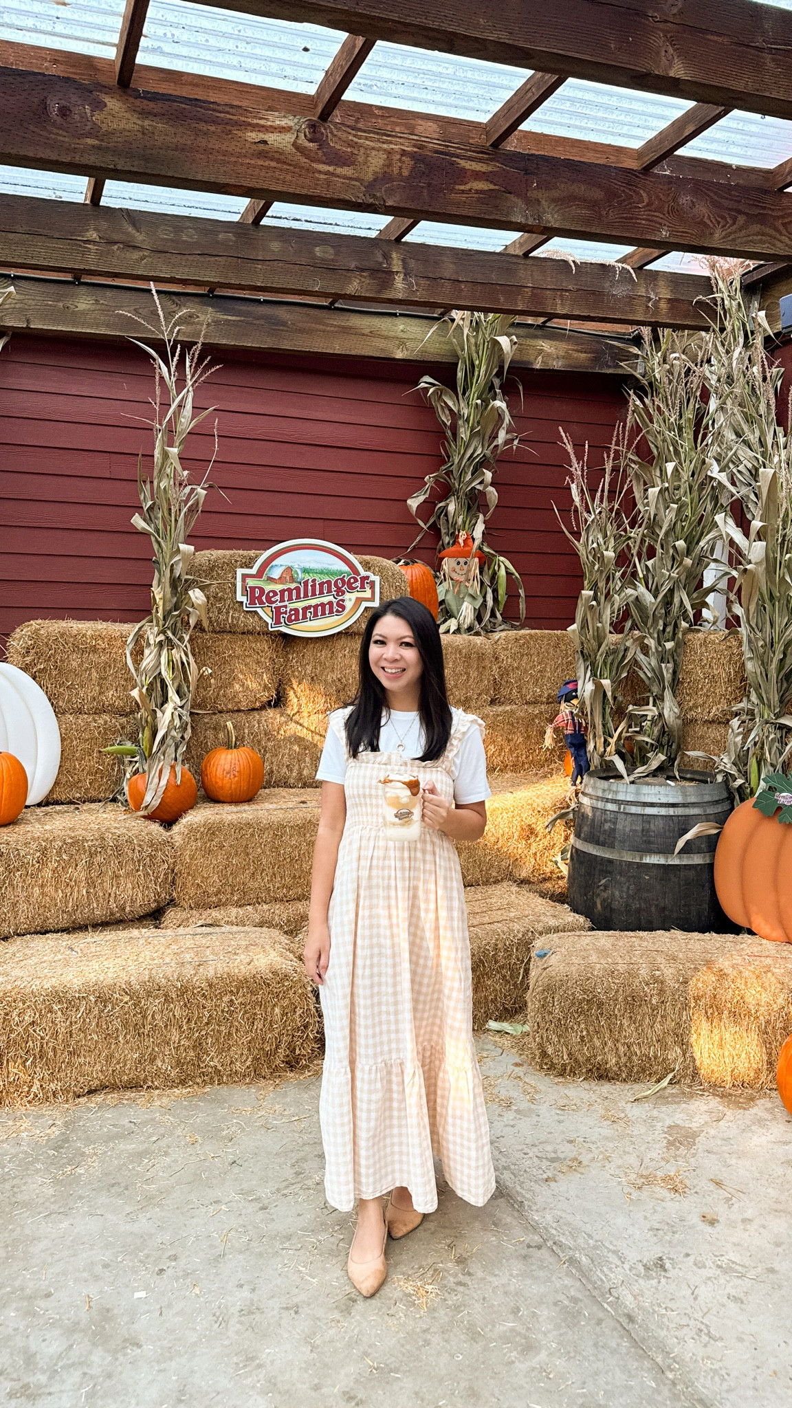 $30 GINGHAM DRESS! 
Wore a tshirt under this dress and it was perfect for this fall weather!

#LTKStyleTip #LTKFindsUnder50 #LTKSeasonal