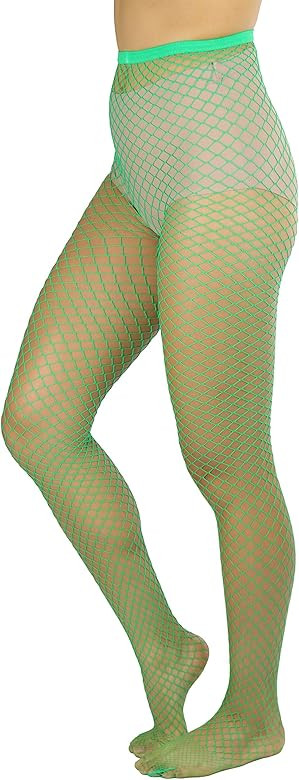 ToBeInStyle Women's Mini Diamond Net Novelty Pantyhose Fishnet Durable Tights - Regular & Plus | Amazon (US)