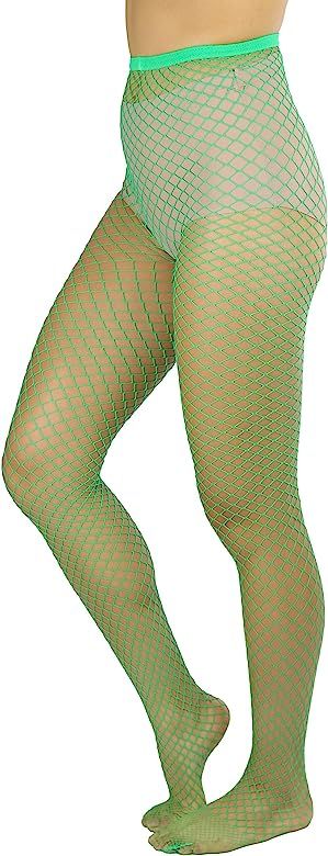 ToBeInStyle Women's Mini Diamond Net Novelty Pantyhose Fishnet Durable Tights - Regular & Plus | Amazon (US)