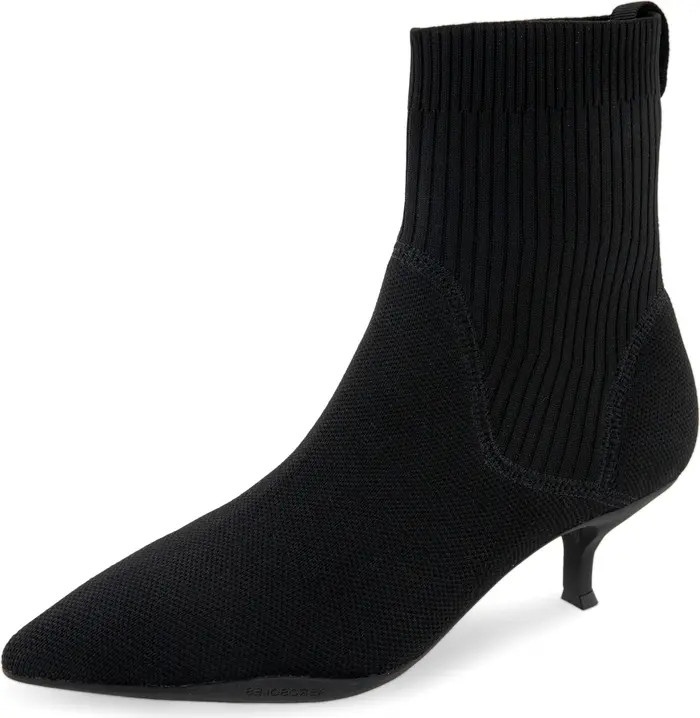 Lanita Pointed Toe Kitten Heel Bootie (Women) | Nordstrom