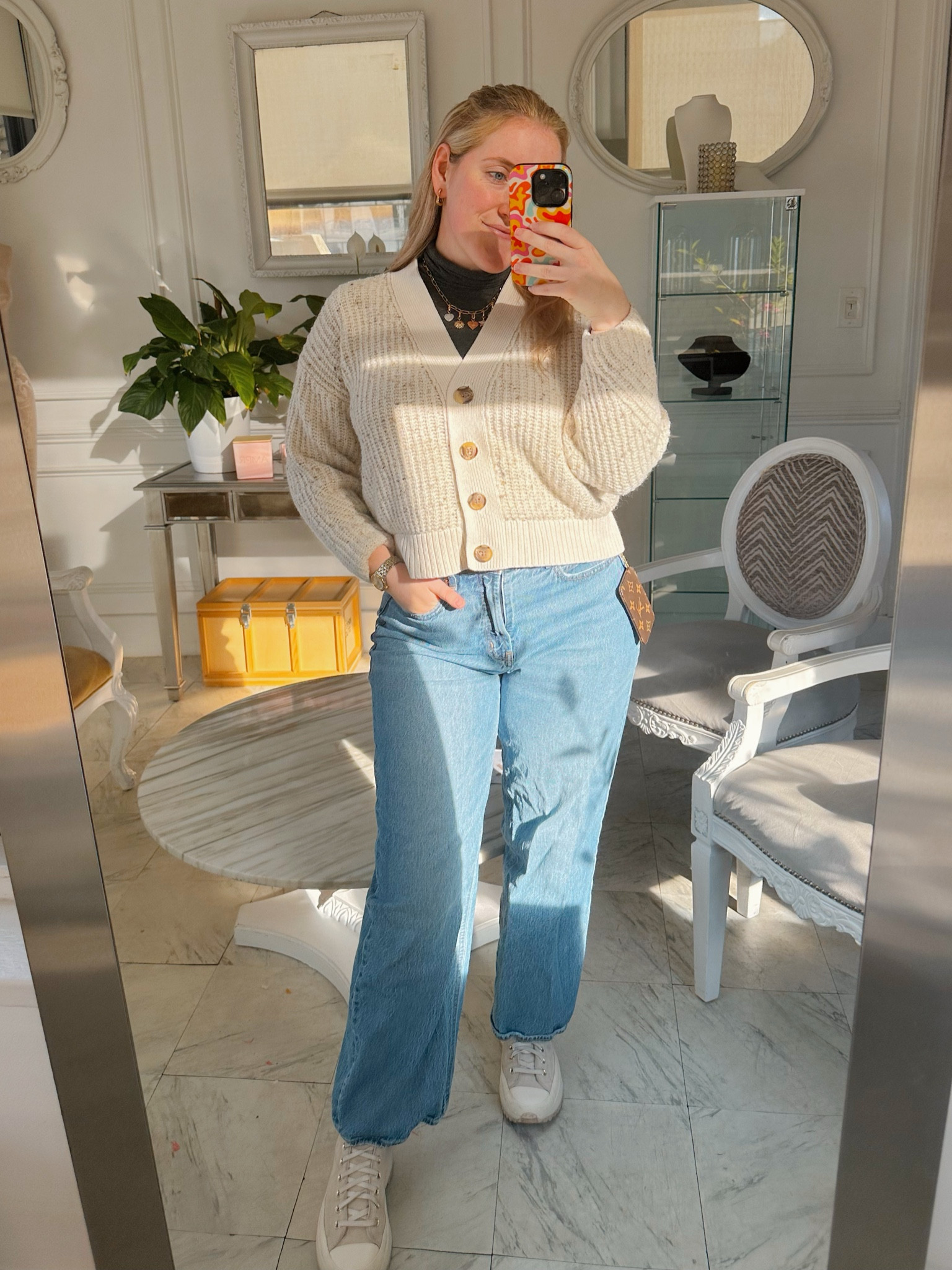 Cozy layered work outfit inspo! When the weather gets cold, I love adding a turtleneck under my cardigans to be extra cozy! 🤎🧸

#LTKSeasonal #LTKWorkwear #LTKStyleTip