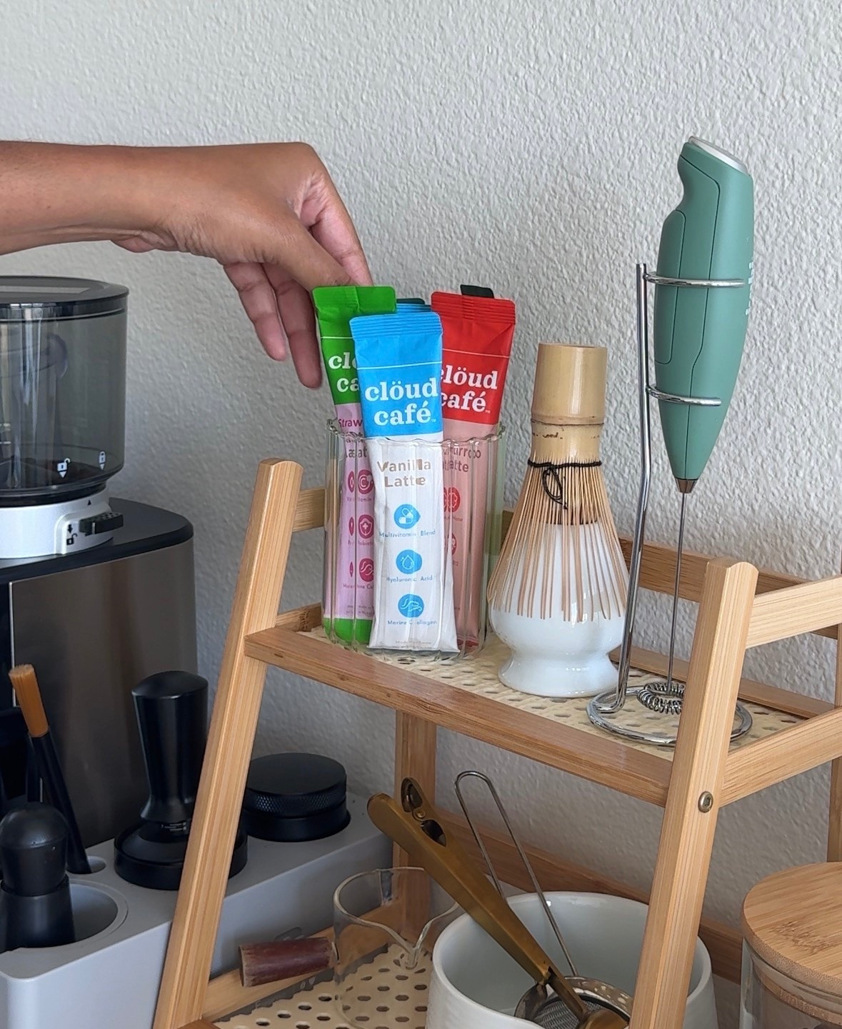 #ad A slow morning always sets the tone for the rest of my day. 🤍☁️ 
Lately, one of my favorite rituals has been making Clöud Café Collagen Infused Lattes. Crafted in South Korea, it blends lattes with functional, beauty-from-within ingredients to support your wellness goals.

It's such an easy way to turn an everyday cup of coffee or tea into a little moment of self-care.

If you're looking to elevate your morning too, you can shop Clöud Café Collagen Infused Latte and their other coffee and tea sticks at @Target 
#TargetPartner #cloudcafe #kwellness #coffee #matcha @cloudcafe_official

#LTKselfcare #LTKfoodie