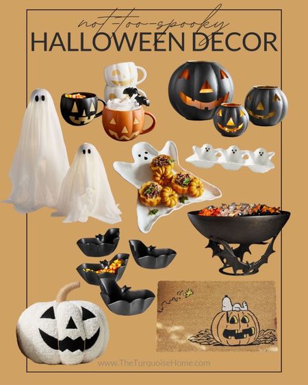 Not-so-spooky Halloween decor for your table, front porch and more!

#LTKhome #LTKHalloween