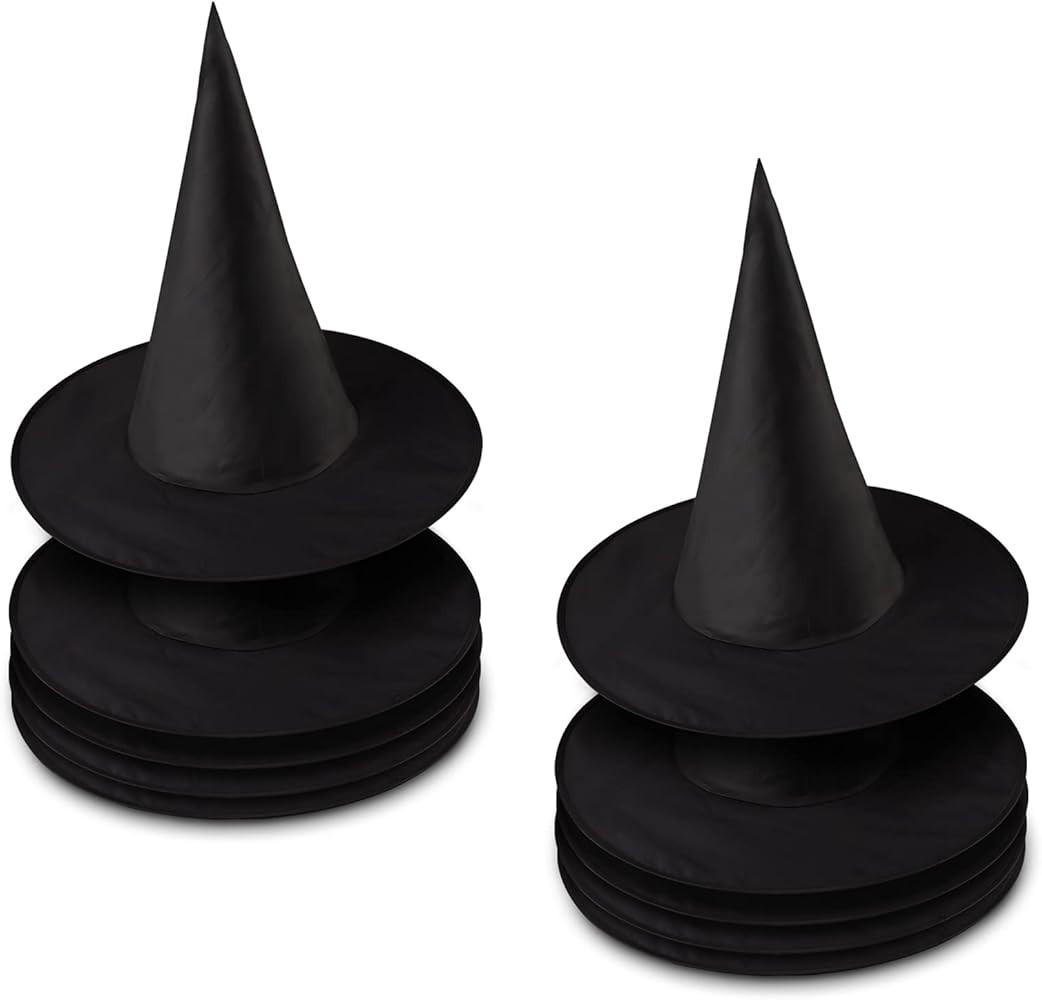 Witch Hats Halloween Costume Accessory for Halloween Party Decoration （8Pcs ） | Amazon (US)