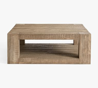 Open Box: Rockport Square Coffee Table (44") - Sierra | Pottery Barn (US)