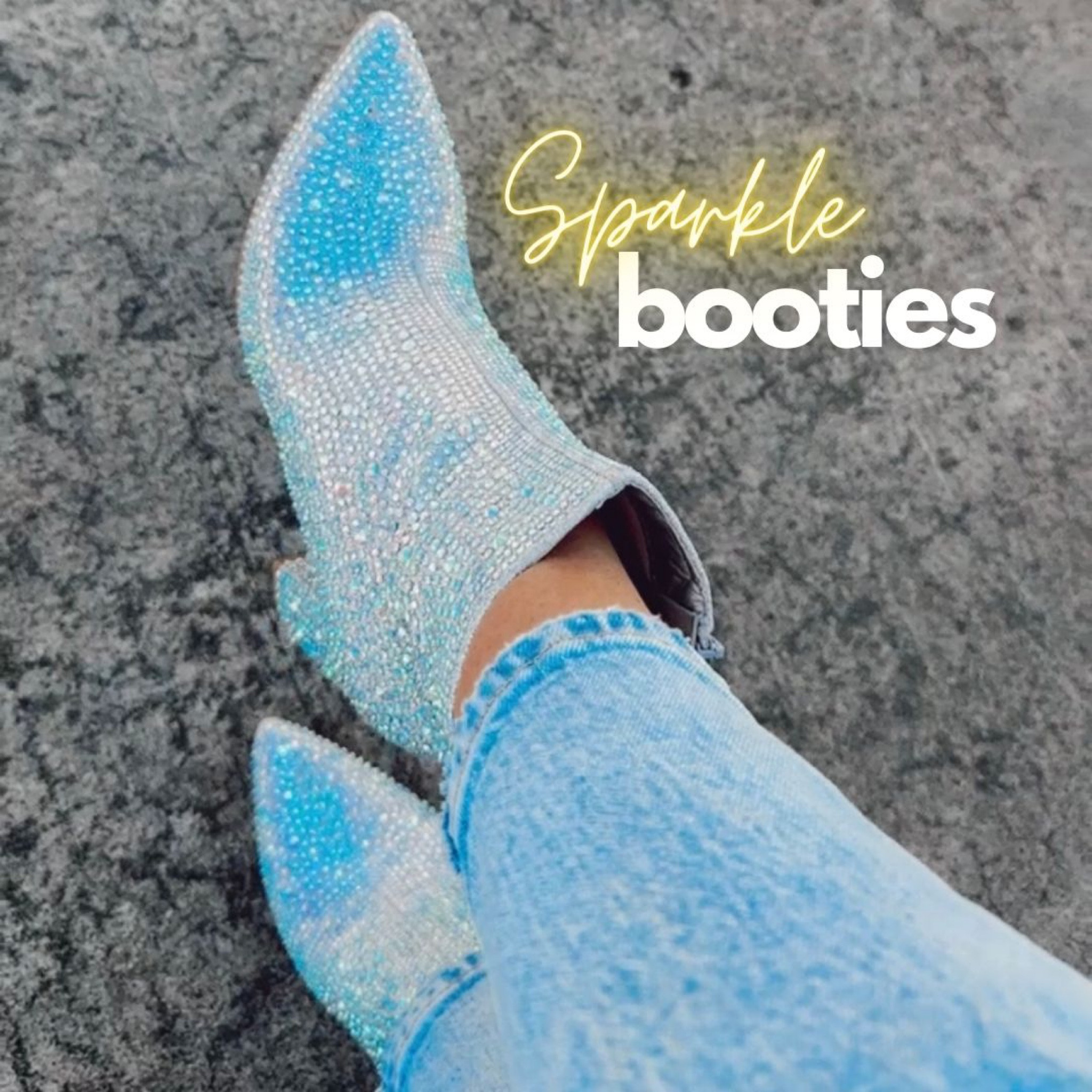 Even the heel sparkles on these booties! #founditonamazon #amazonfashion

#LTKshoecrush #LTKstyletip #LTKunder50