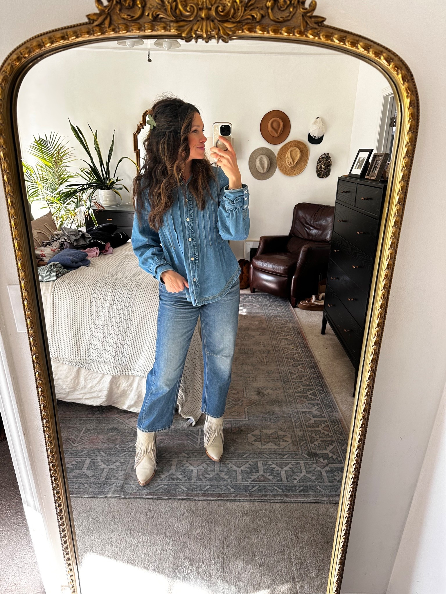 Loving this Canadian tuxedo 🥰

Wearing small top and 28 jeans 


#LTKootd #LTKdayinmylife #LTKmomlife