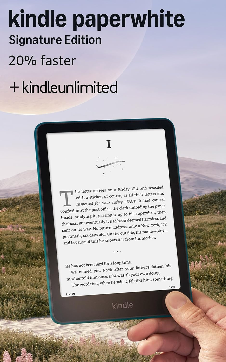 Amazon Kindle Paperwhite Signature Edition 32GB (newest model) – 20% faster with auto-adjusting front light, wireless charging, and weeks of battery life – Metallic Jade + 3 Months Free Kindle Unlimited (with auto-renewal) | Amazon (US)