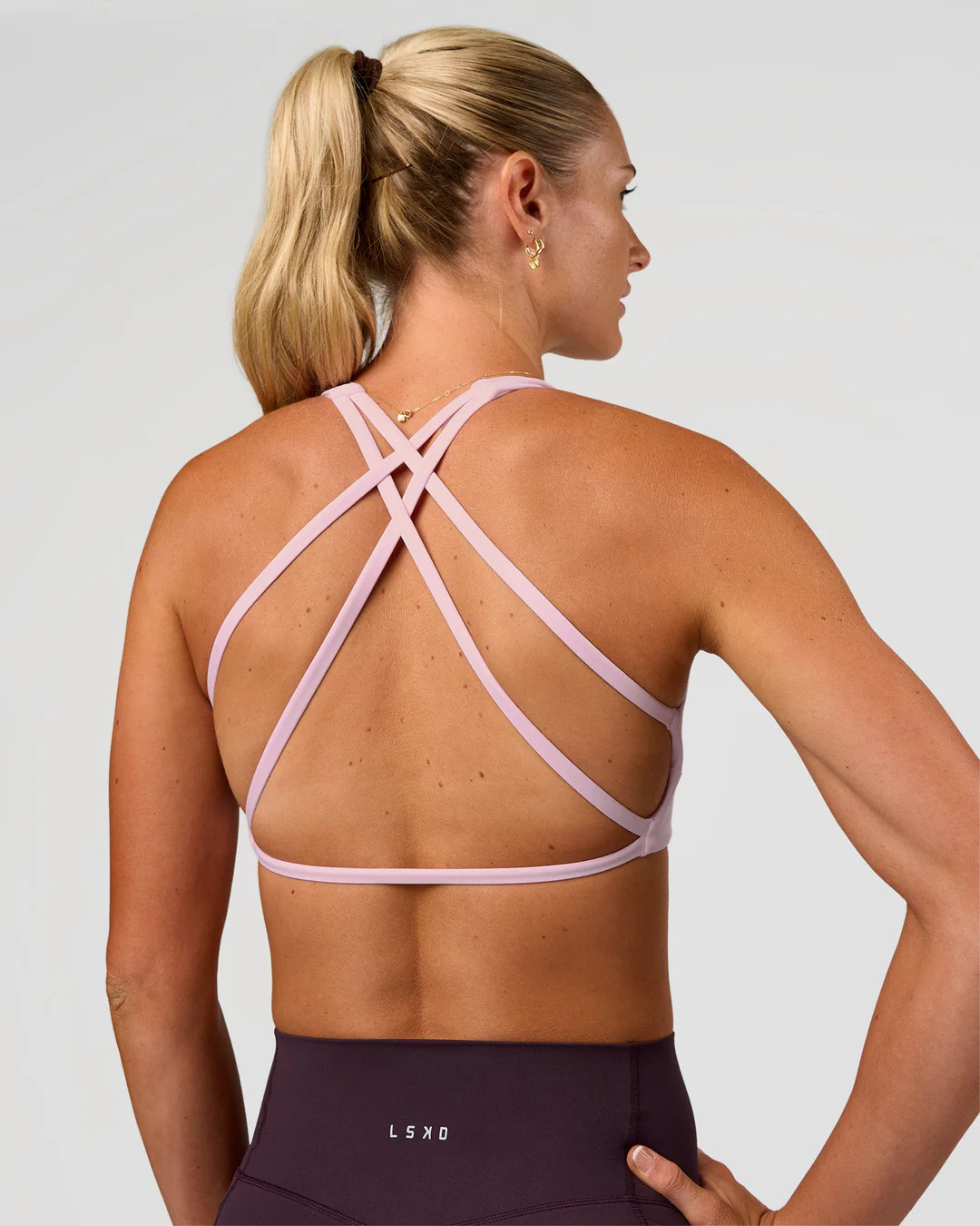 Aspire Sports Bra - Marshmallow | LSKD | LSKD